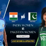India W vs Pakistan W, 6th Match – Live Score & Updates