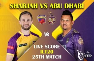 Abu Dhabi vs Sharjah Live Score