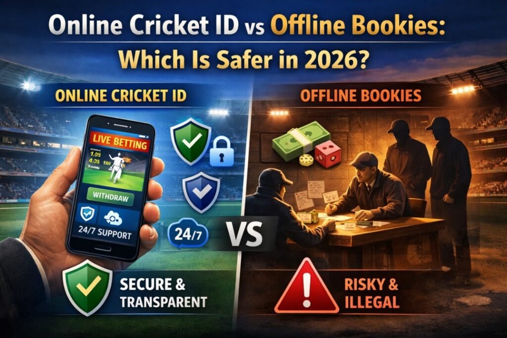 Online Cricket ID vs Offline Bookies