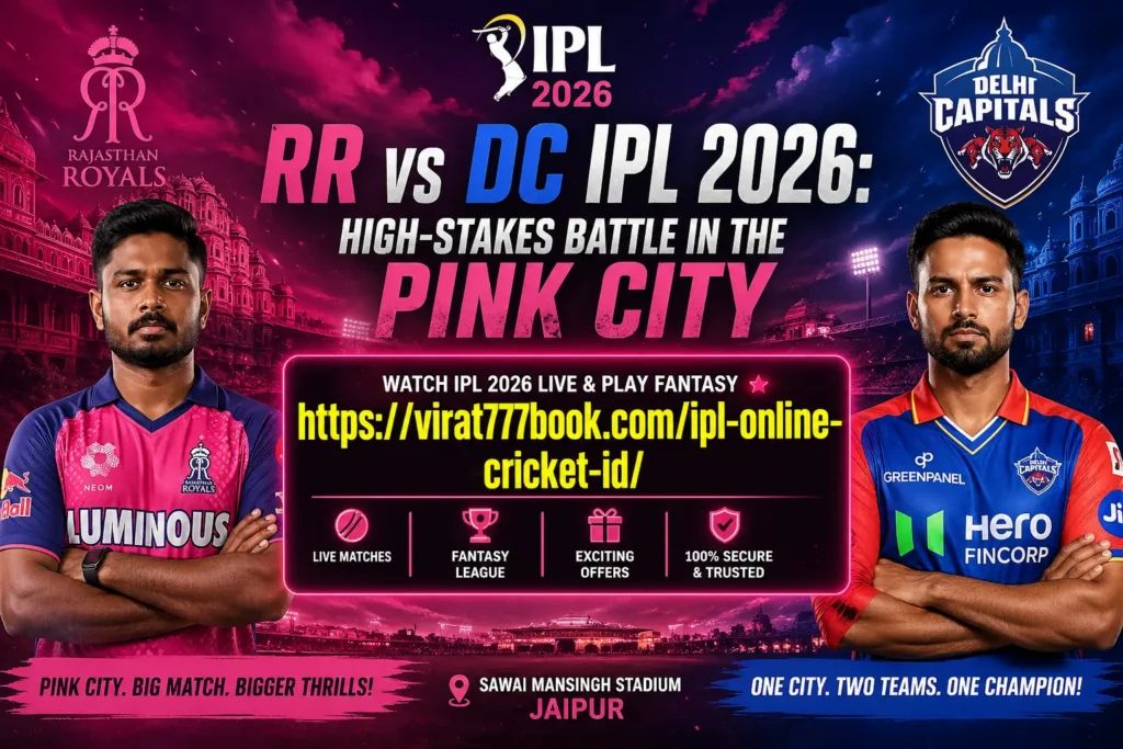 RR vs DC IPL 2026
