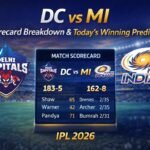 DC vs MI: Scorecard Breakdown & Today’s Winning Prediction